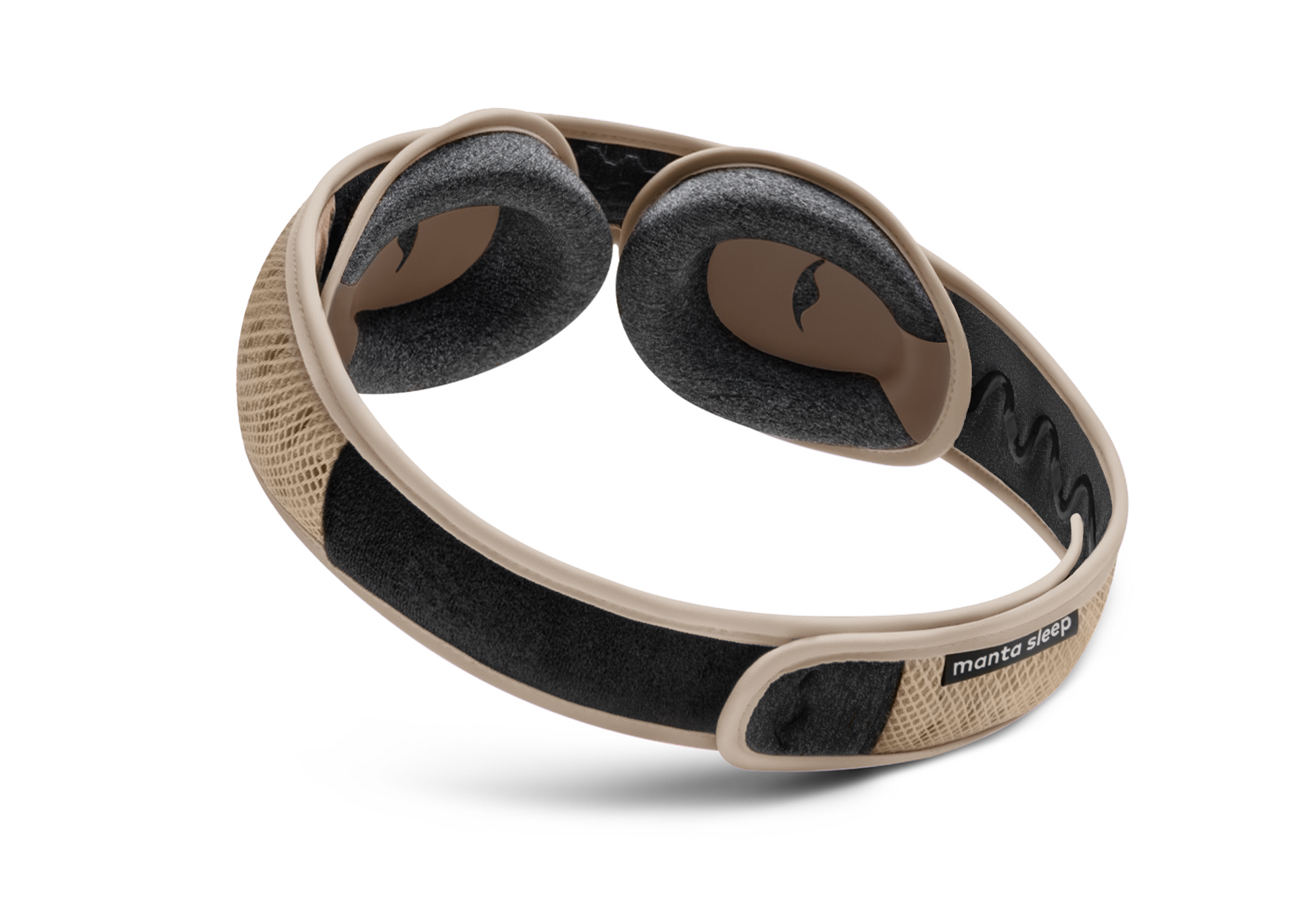 Manta PRO Sleep Mask - Tranquil Taupe - Media 3 of 17