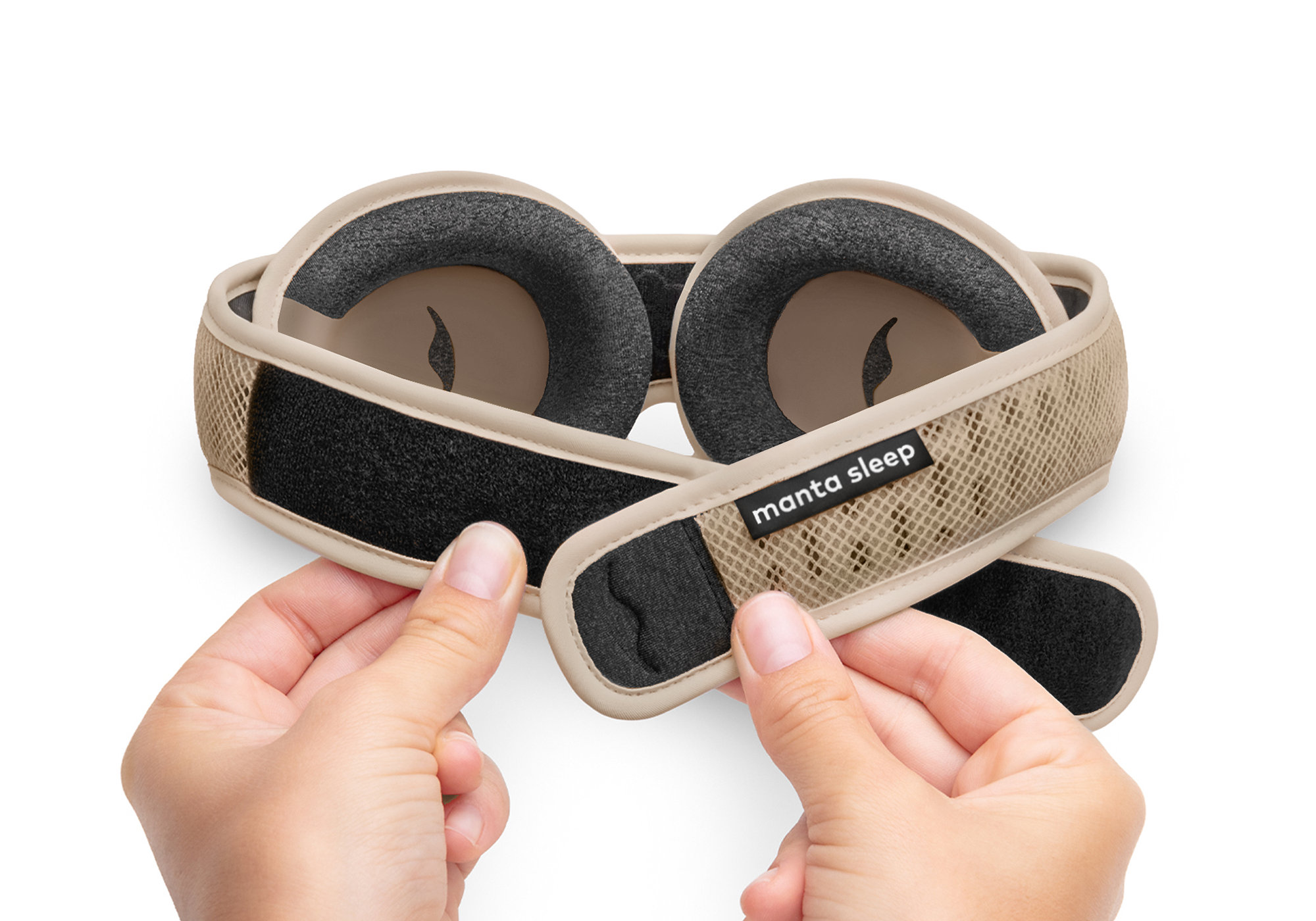 Manta PRO Sleep Mask - Tranquil Taupe - Media 4 of 17