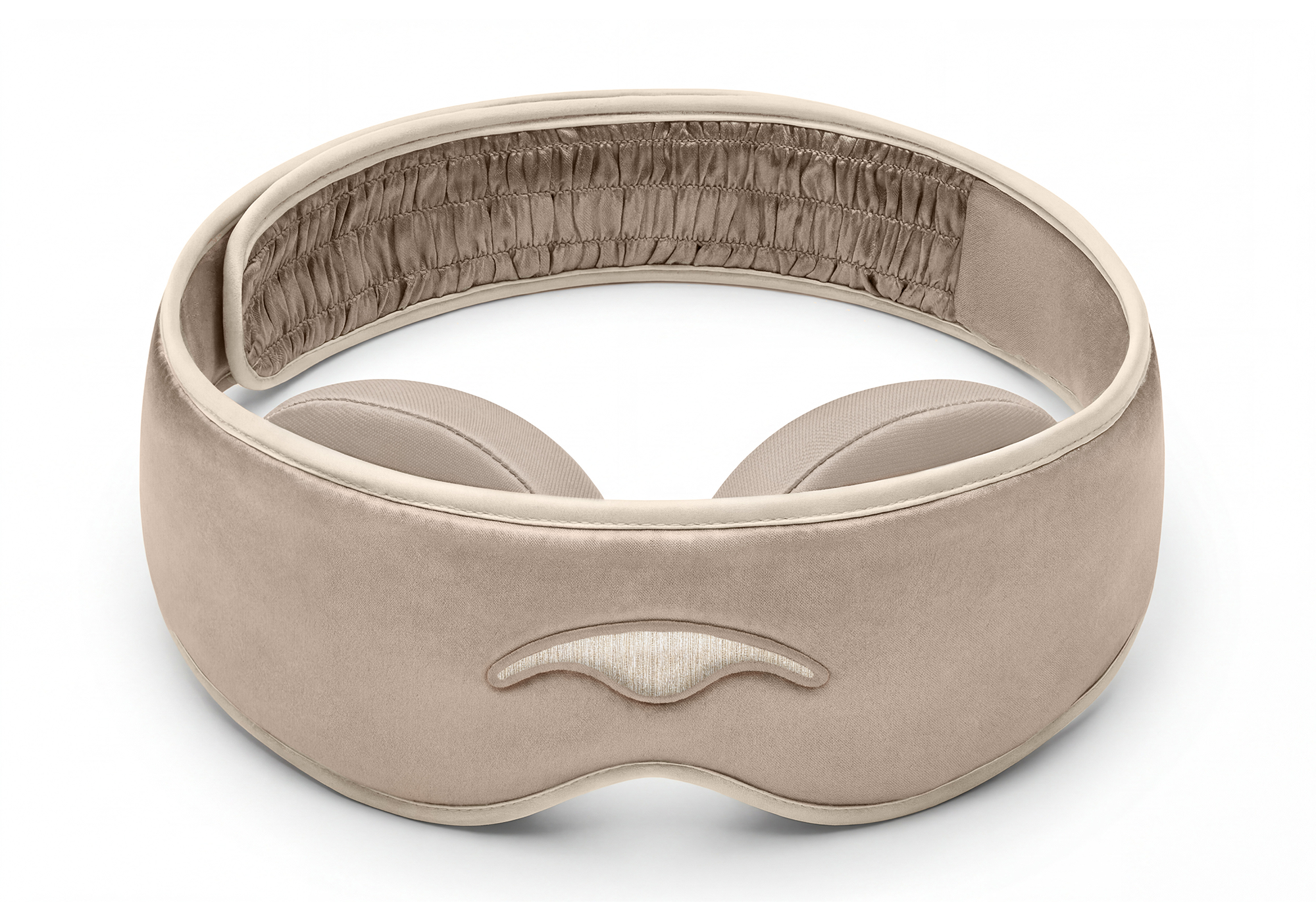 Manta SILK Sleep Mask - Tranquil Taupe - Media 2 of 16