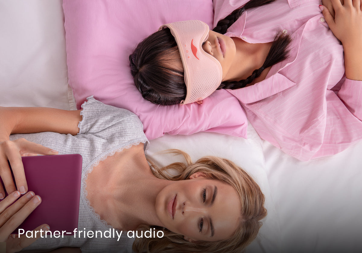 Manta SOUND Sleep Mask - Pink Spark - Media 16 of 16