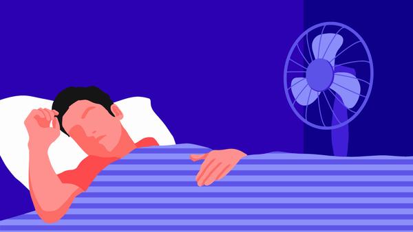 Is Sleeping With a Fan Safe: Cool Night or Health Fright?-Manta Sleep