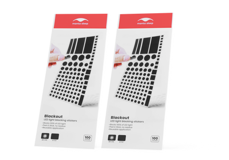 Manta Blackout Stickers DUO