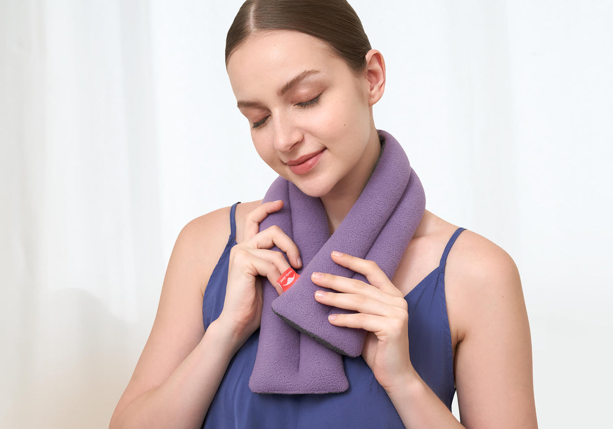 Soothing warmth and gentle pressure for instant relaxation