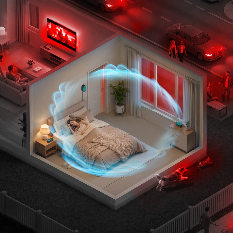 Block multiple noise sources