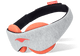 a pair of headphones with orange foam